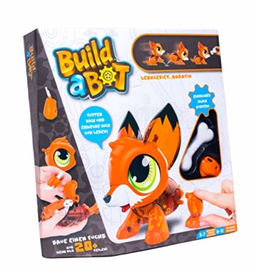 Build a Bot Fuchs , MINT- Spielzeug für Kinder von 5-12 Jahren .Roboter-Bausatz von KD Germany - 5