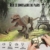 SAKHRI PARIS®– Ferngesteuertes Dinosaurier-Spielzeug – Rex der Dinosaurier aus Paris – Realistische Bewegungen und Geräusche – Roboter mit Fernbedienung – Geschenk für Kinder – Jungen & Mädchen - 4