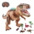 WISHTIME Fernbedienung Dinosaurier ElectricToy Kinder RC Tierspielzeug LED Leuchten Dinosaurier Gehen und Brüllen Realistische T-Rex Roboter Spielzeug Für Kleinkinder Jungen Mädchen - 1